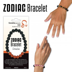 Bratara elastica cu sfere Piatra Norocoasa a Zodiei Taur - Quartz Roz - Img 2