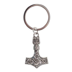 Breloc din aliaj ciocanul lui Thor Mjölnir - Img 2