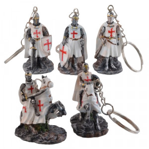 Breloc rasina Cavaler Cruciat