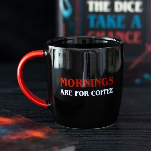 Cana ceramica Mornings Are For Coffee, capacitate 350 ml - Img 5