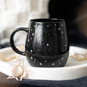 Cana ceramica termosensibila Astrology, capacitate 500 ml - Img 5