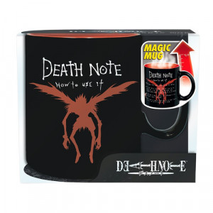 Cana ceramica termosensibila licenta Death Note - Kira & Ryuk 460ml - Img 2