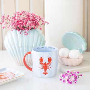 Cana ceramica You Are My Lobster, capacitate 350 ml - Img 5