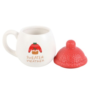 Cana cu capac Sweater Weather 480 ml