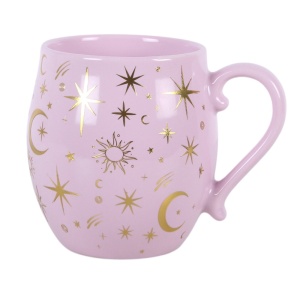 Cana din ceramica Purple Skies, capacitate, 500ml - Img 3
