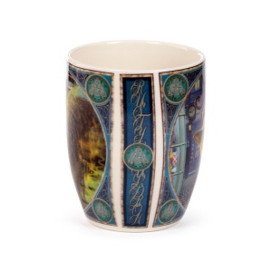 Cana din portelan cu pisici Rusty Cauldron - Lisa Parker 12 cm, 300 ml - Img 7