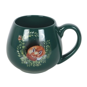 Cana rotunda din ceramica Fawn and Friends - Vulpe, capacitate, 500ml - Img 2