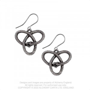 Cercei serpi Eve's Triquetra