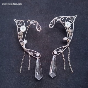 Cercel pe ureche lucrat manual – Ureche de Elf Elven Bride - Img 2