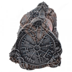Clepsidra Busola Vikinga - Vegvísir17 cm - Img 3