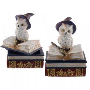 Cutie bijuterii bufnita Witch snow owl 11cm - Img 1
