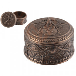 Cutie de bijuterii Baphomet 10 cm - Img 1