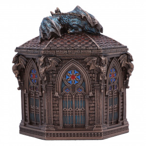 Cutie pentru bijuterii Protectorul Cetatii 12.4 cm - Img 3
