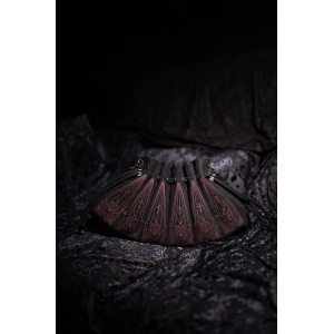 Geanta gotica Dark Romance Sanctaria cu pouch detasabil - Restyle - Img 7