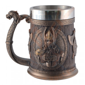 Halba viking Thor si Odin 17 cm - Img 7