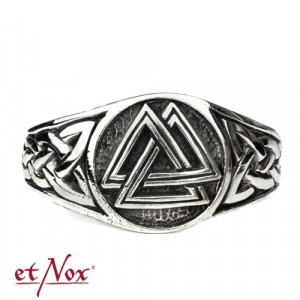 Inel argint Nodul viking Wotan 1.2cm - Img 4