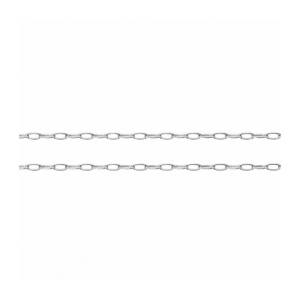 Lantisor din otel inoxidabil 316L, ultra rezistent, waterproof, zale ovale, 60 cm