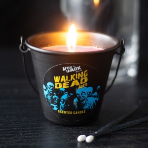 Lumanare decorativa parfumata in galetusa de metal After Dark - Walking Dead (Levantica) - Img 4