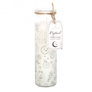 Lumanare magica cu parfum de salvie alba Mystical