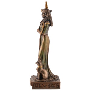 Mini statueta mitologica zeita egipteana Maat 9 cm - Img 6