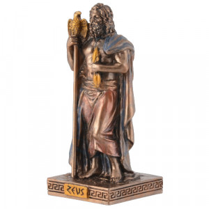 Mini statueta mitologica Zeus 9 cm - Img 2