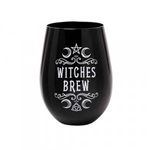 Pahar de vin negru Witches Brew 540 ml