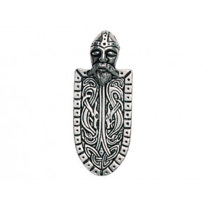 Pandantiv cu lantisor Eroul viking, talisman pentru pentru curaj si rezistenta, 5 cm