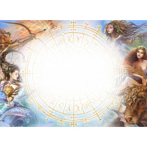 Pandantiv cu lantisor, Talismanul elementelor - Zodii de Pamant, 4.3 cm - Img 4