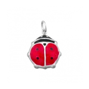 Pandantiv din argint Buburuza 1.2cm