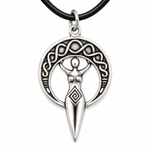 Pandantiv Zeita Hera din inox, Etnox – simbol al iubirii, fertilitatii si armoniei, 2.5x4 cm