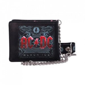 Portofel barbati cu lant AC/DC - Black Ice 11 cm - Img 3