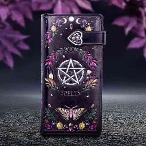 Portofel lung embosat Book of Spells (18.5 cm) - Img 2
