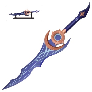 Pumnal decorativ cu suport Solo Leveling - Moonshadow 70.5 cm - Img 3