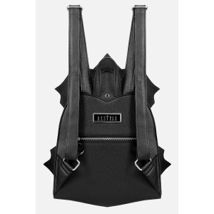 Rucsac gotic din piele ecologica cu efect 3D de vitraliu Fractured Light - Img 7