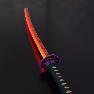 Sabie decorativa cu led katana Demon Slayer - Kokushibou / Tsugikuni Michikatsu 98 cm - Img 2