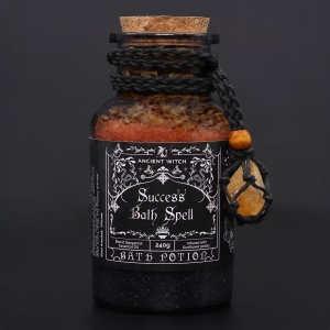 Sare de Baie Ancient Witch cu Pandantiv Citrin – Succes, 240 g - Img 3