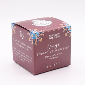 Set 2 bombe de baie artizanale cu mesaj ascuns Zodiac - Fecioara - Img 2