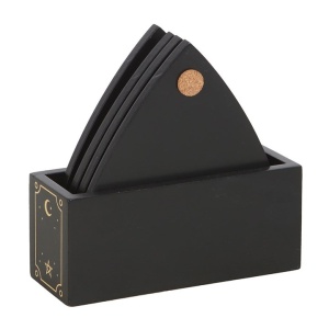 Set 4 coastere Tabla Ouija 12.5cm - Img 2