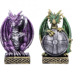 Set 4 statuete dragonei - Defend the Hoard 10 cm - Img 7