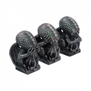 Set statuete Trei monstri marini intelepti Cthulhu 7.6cm - Img 3