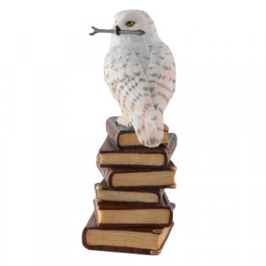 Statueta bufnita pe carti Magic wand 14 cm - Img 5