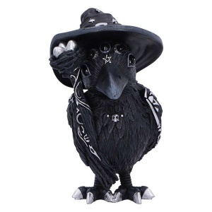 Statueta corb Eliwing – colectia Cult Cuties, decor gotic fantasy, 10.4 cm - Img 6