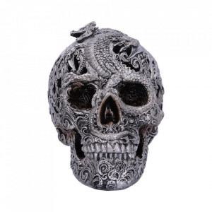 Statueta craniu Cranial Drakos 19.5 cm