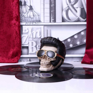 Statueta craniu Elvis Presley - Uh Huh 17cm - Img 7