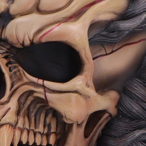 Statueta craniu Hall of Horrors: The Beast of the Moon – decor gotic si decor fantasy, 16 cm - Img 6