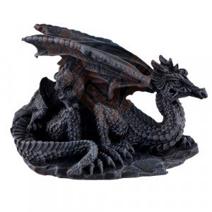 Statueta Dragon cu pui 10cm - Img 4
