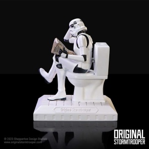 Statueta licenta Star Wars - Stormtrooper Pooper Trooper 14cm