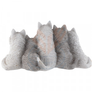 Statueta Lupi arctici 21 cm - Img 3