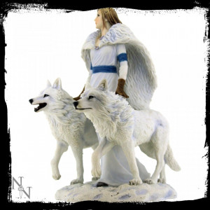 Statueta lupi Gardienii iernii 23 cm - Img 2