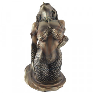 Statueta mitologica Sirena 19cm - Img 3